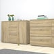 image 3 of Nova Sideboard 3 Drawers 2 Doors in Oak