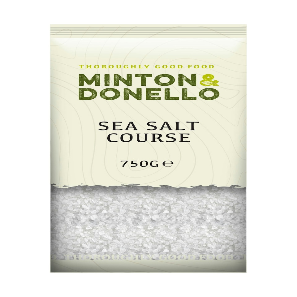image 1 of Minton & Donello Coarse Sea Salt 6 x 750g