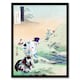 image 1 of Beauties Harvesting Bracken Vintage Japan Framed Wall Art Print Gekko 12x16"