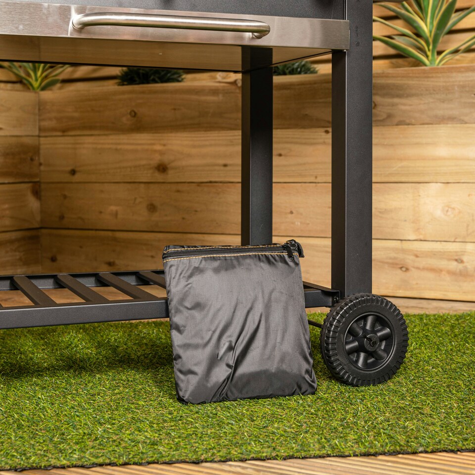 image 1 of Samuel Alexander Heavy Duty Waterproof Anti UV Windproof Outdoor Protective Garden BBQ Cover Black