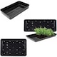 image 2 of 12 Heavy Duty Plastic Seed Trays With Strong Rim For Extra Rigidity Seedling