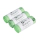 image 1 of All-Green 10 Litre Compostable Food Waste Bin Liners - 3 Rolls