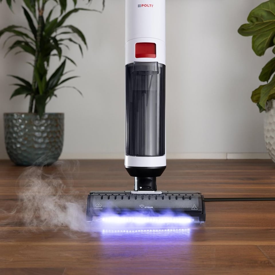 image 1 of Polti RollySteam WD10 Steam Sanitising Wet & Dry Vacuum for Homes with Pets