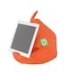 image 1 of Bean Lazy Waterproof Orange Tablet eReader and Book Mini Bean Bag