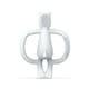 image 2 of Matchstick Monkey Animal Teether Pomelo Polar Bear