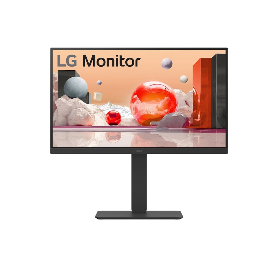 image 1 of LG 24BA850-B.AEK 23.8-Inch IPS Full HD 100Hz Height Adjustable Built in Speakers USB