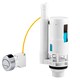 image 7 of SPARES2GO Adjustable Dual Flush Toilet Valve Concealed Cistern with Push Button (1.5" / 2" Outlet, 300mm Cable)
