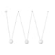 image 1 of Mine 3 Light Ceiling Pendant White, Wood, E27