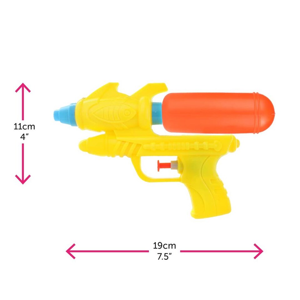 image 1 of Water Shooter for Kids Summer Blaster - Small Water Blaster 7" x 4"/19cm x 11cm - Kids Water Shooter – Swimming Pool & Beach Party Water Blaster for Summer Fun