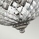 image 3 of Plantation 2 Light Small Semi Flush Ceiling Light Polished Antique Nickel, E27