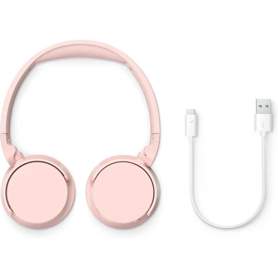 image 1 of Wireless On Ear Headphones  in Pink