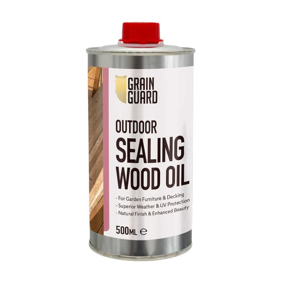 Grain Guard Weather UV Protect Wood Sealing Oil - 5l