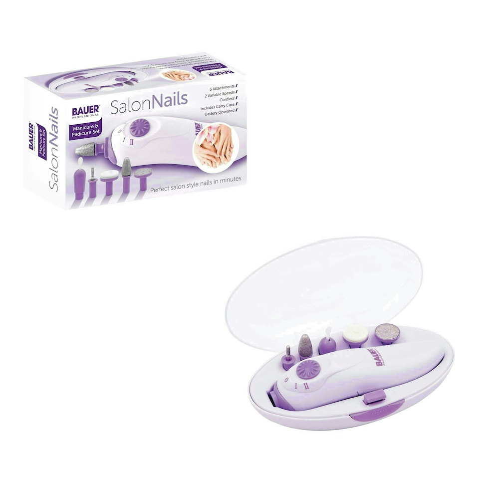 image 1 of Bauer Professional 38700 Manicure and Pedicure Set