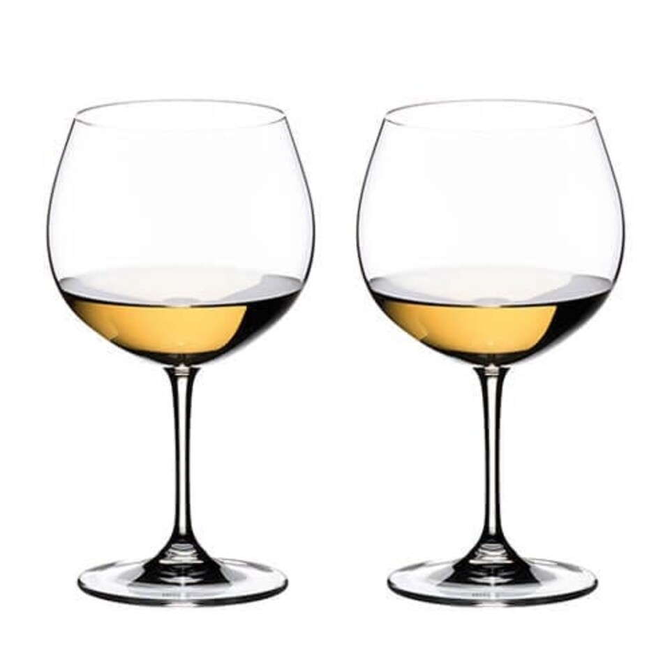 image 1 of Riedel Vinum Set of 2 Oaked Chardonnay Wine Glasses