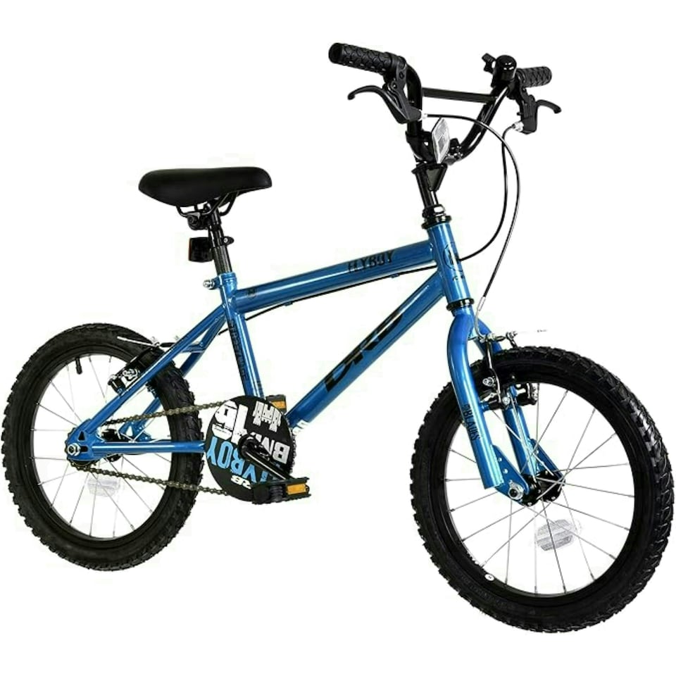 image 1 of Dallingridge Flyboy 16In BMX Style Kids Bike - Gloss Space Blue