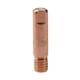 image 2 of 2 shroud & 25 x 1.0mm Contact Tips MIG Welding Binzel Style Euro Torch MB15