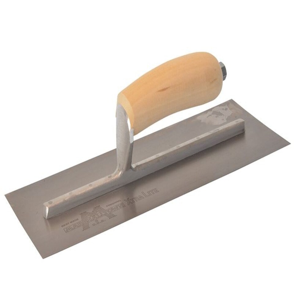Marshalltown - MXS2 Plasterer's Finishing Trowel Wooden Handle 11.1/2 x 4.1/2in