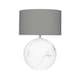 image 1 of Large Marble Effect Ceramic Table Lamp