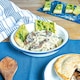image 5 of Argon Tableware White Enamel Deep Bowls - 19cm - Navy - Pack of 6 Blue