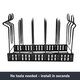 image 6 of Buckingham Multi-Function Pot & Pan Organising Rack - Black Black