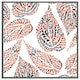 image 4 of Leaf droplets (Picutre Frame) White | XL