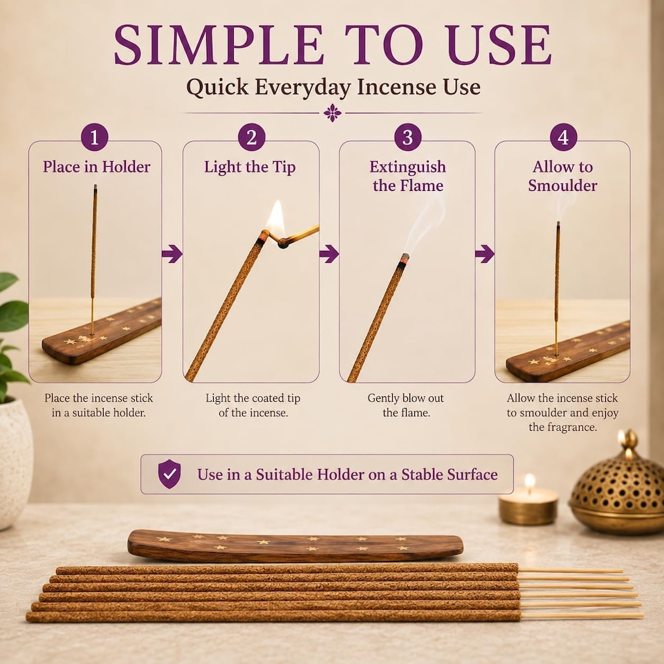 image 1 of Jasmine Incense Sticks 20g Pack of 1 – Scented Home Fragrance Agarbatti