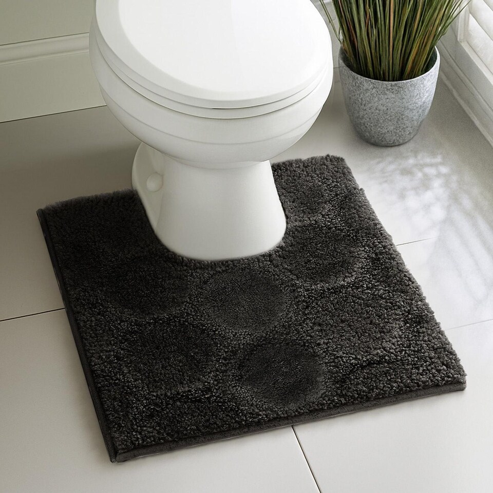 image 1 of Velosso Cobla Bath/ Pedestal Mat Cashmere Feel