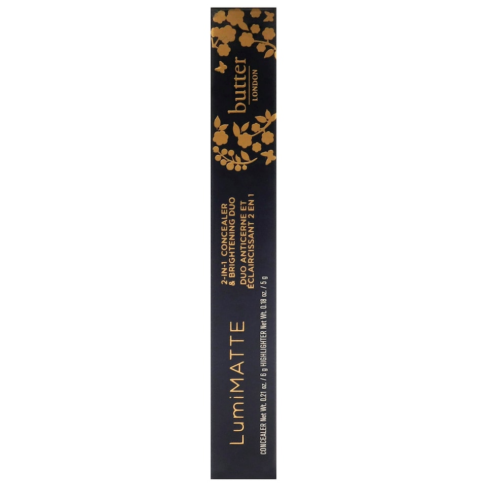 image 1 of Lumimatte 2 in 1 Concealer and Brightening Duo - Light by Butter London for Women - 0.18 oz Makeup