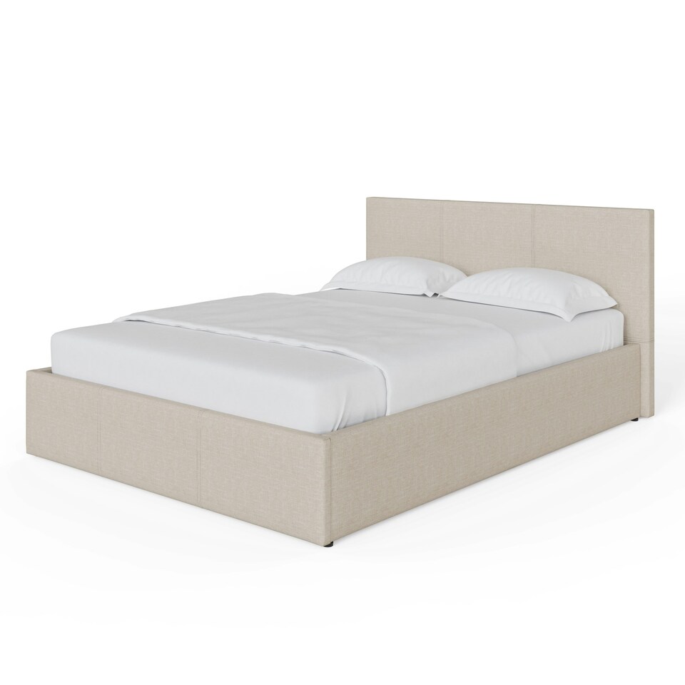 image 1 of GFW End Lift Ottoman Storage Bed King - Natural