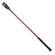 image 1 of Shires Threaded Leather Horse Riding Whip - Navy/Red - 21in