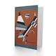image 2 of Wassily Kandinsky Art Card Gris Grey Abstract Painting