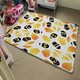 image 4 of Autumn Leaves & Halloween Skulls (Rug) Orange | XL: 160x230cm