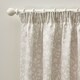 image 1 of Catherine Lansfield Brooke Floral 90x90 Inch Lined Pencil Pleat Curtains Natural