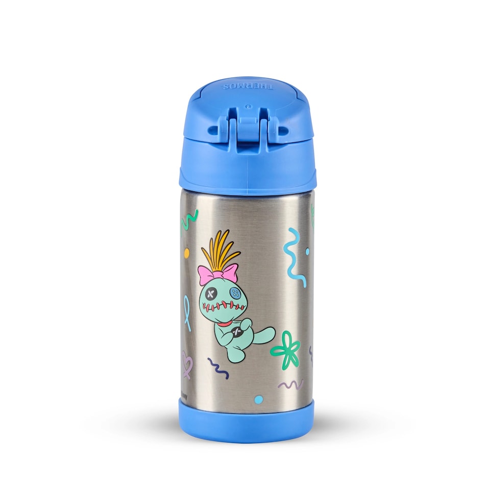 image 1 of Thermos Disney Stitch Funtainer Stainless Steel Bottle 355ml