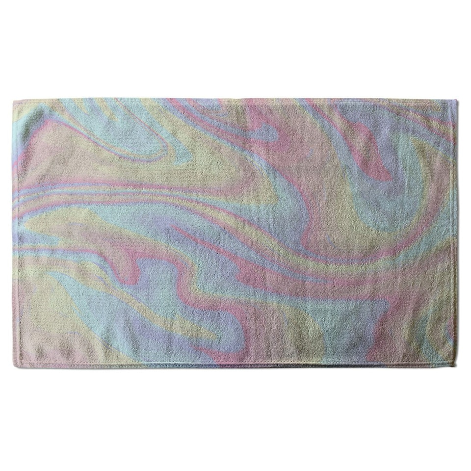 image 1 of Colorful marble (Kitchen Towel)