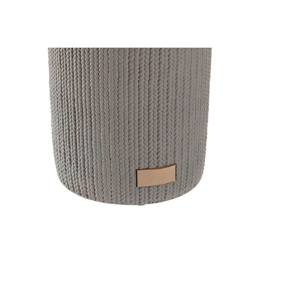 image 1 of Toilet Brush DKD Home Decor Grey Cement Stainless steel 10 x 10 x 36 cm Grey
