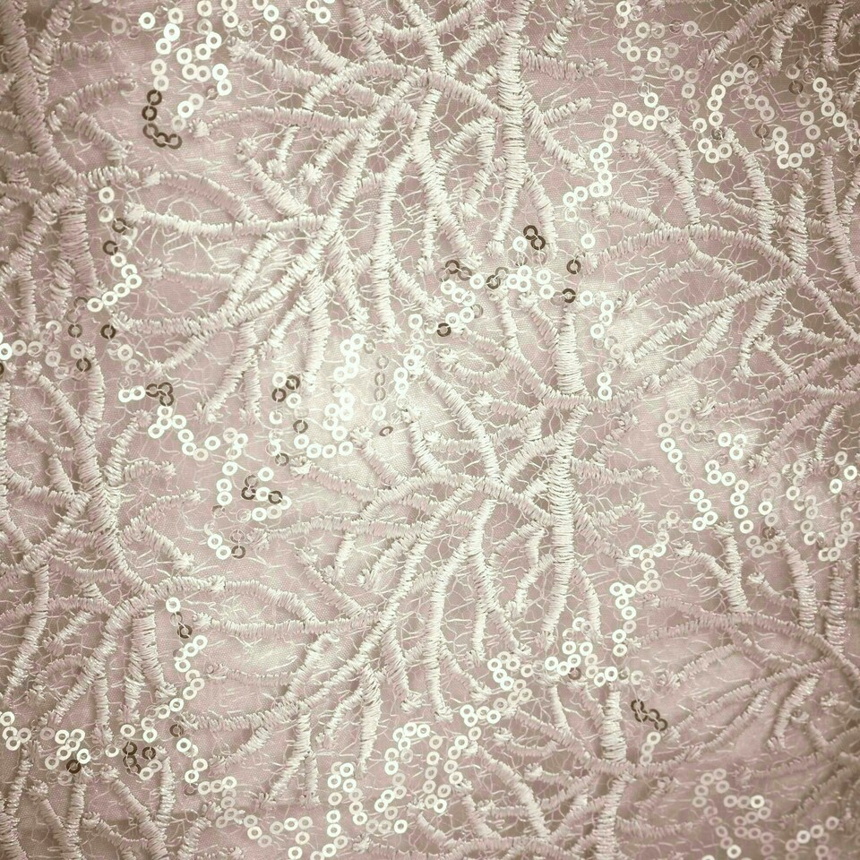 image 1 of Portfolio Home Rouen Embellished Sequins Bedding Duvet Cover Set Pink | Double