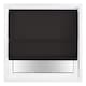 image 1 of Daylight Roller Blind 140cm Wide x 165cm Long | Metal Fittings | Black | Black