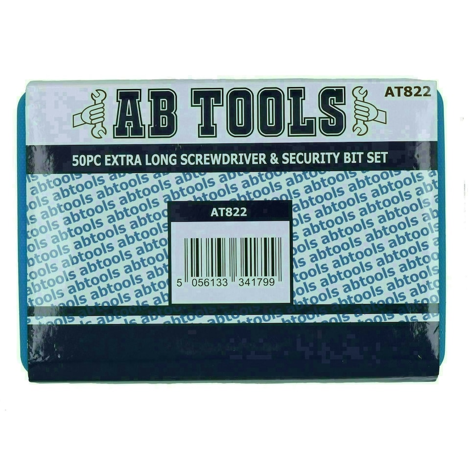 image 1 of Screwdriver Bits Torx / PZ / PH / Flat Hex Spline Extra long Security 50pc AT822