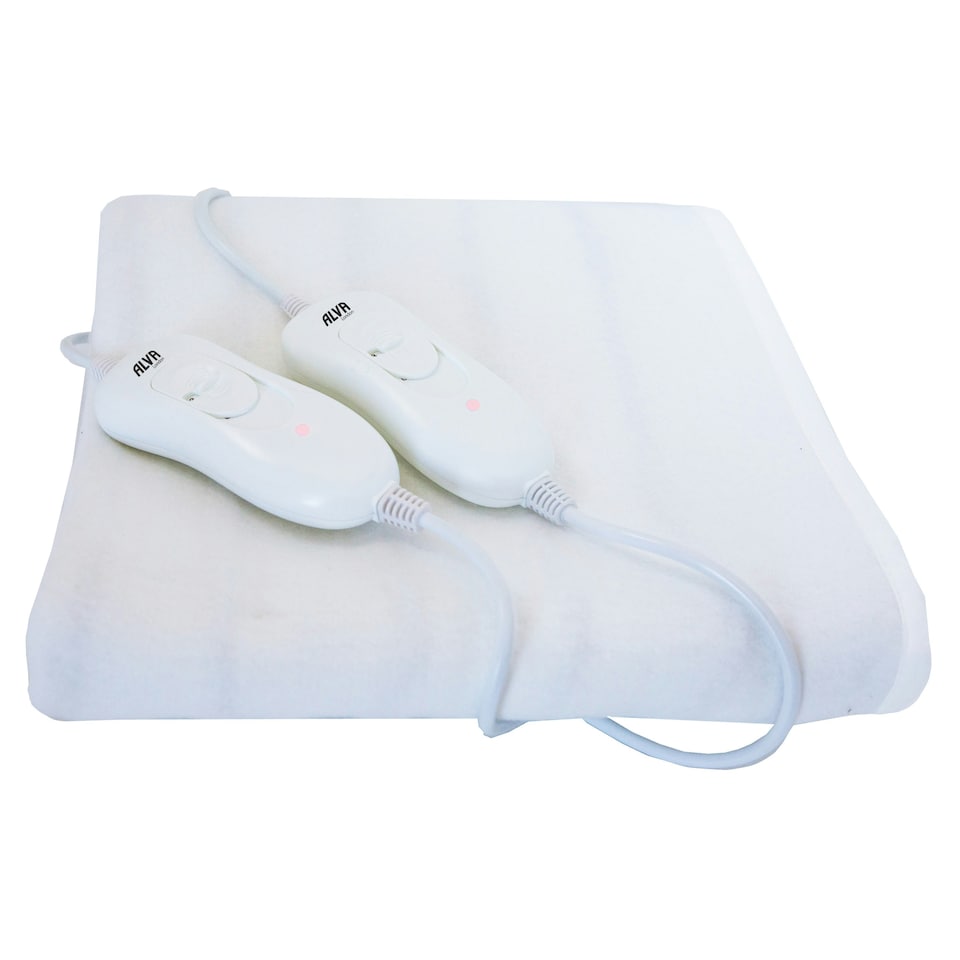 image 1 of ALVA Electric Blanket - Heat Settings Heated Underblanket - Fast Heat Up | Overheat Protection with Auto Shut-Off Multi