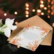 image 4 of Love Your Enemies Sermon on the Mount Orange Floral Christian Birthday Card