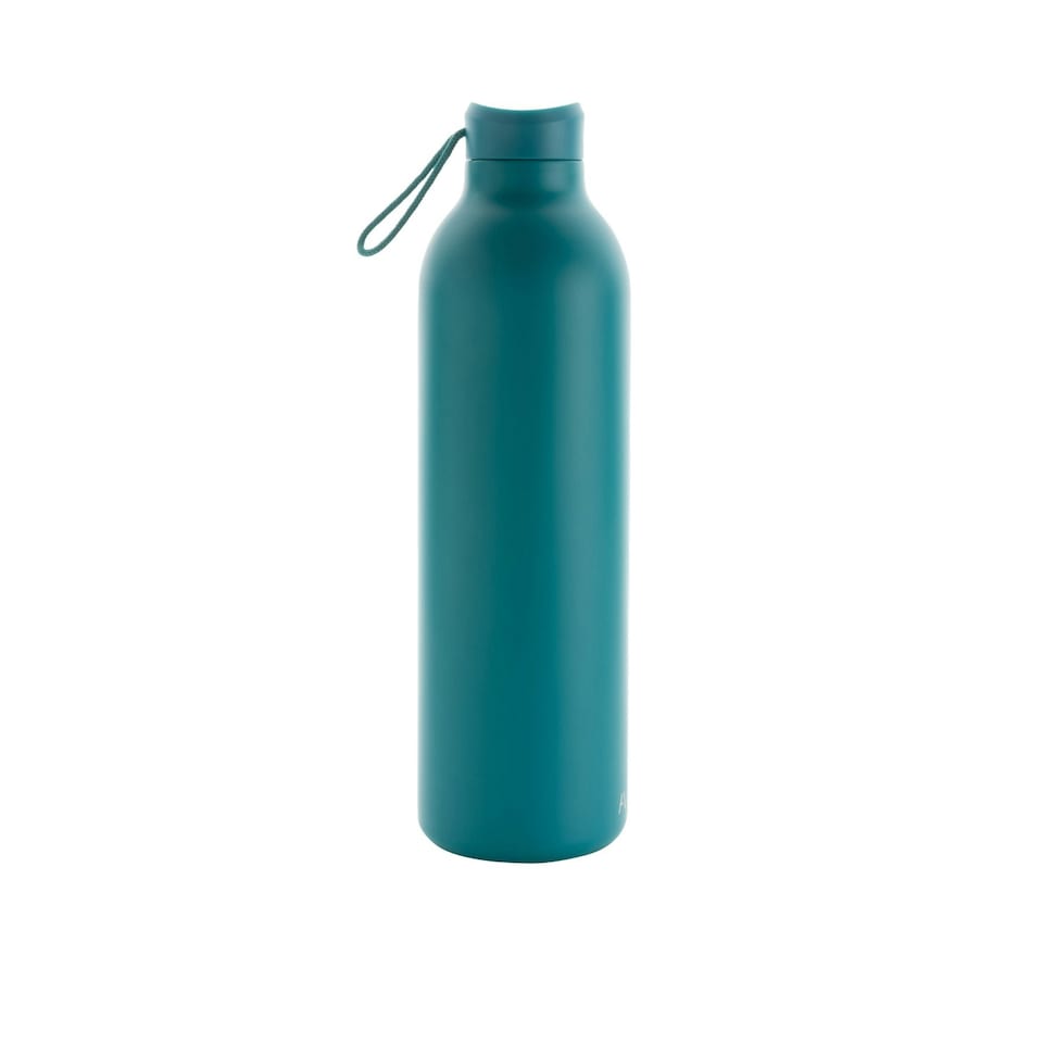 image 1 of Avira Avior Recycled Stainless Steel 1L Water Bottle - Turquoise - One Size Blue | One Size