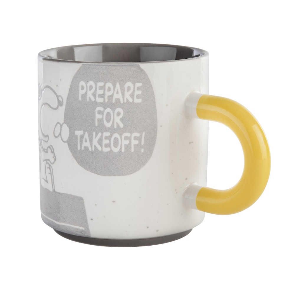 image 1 of Hallmark Peanuts Snoopy And Woodstock Ceramic Mug