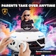 image 4 of AIYAPLAY Licensed Lamborghini Electric Cars for Kids, 12V Battery Powered Ride On Car with Remote Control, Suspension, MP3, Horn, for 3-6 Years Old | White