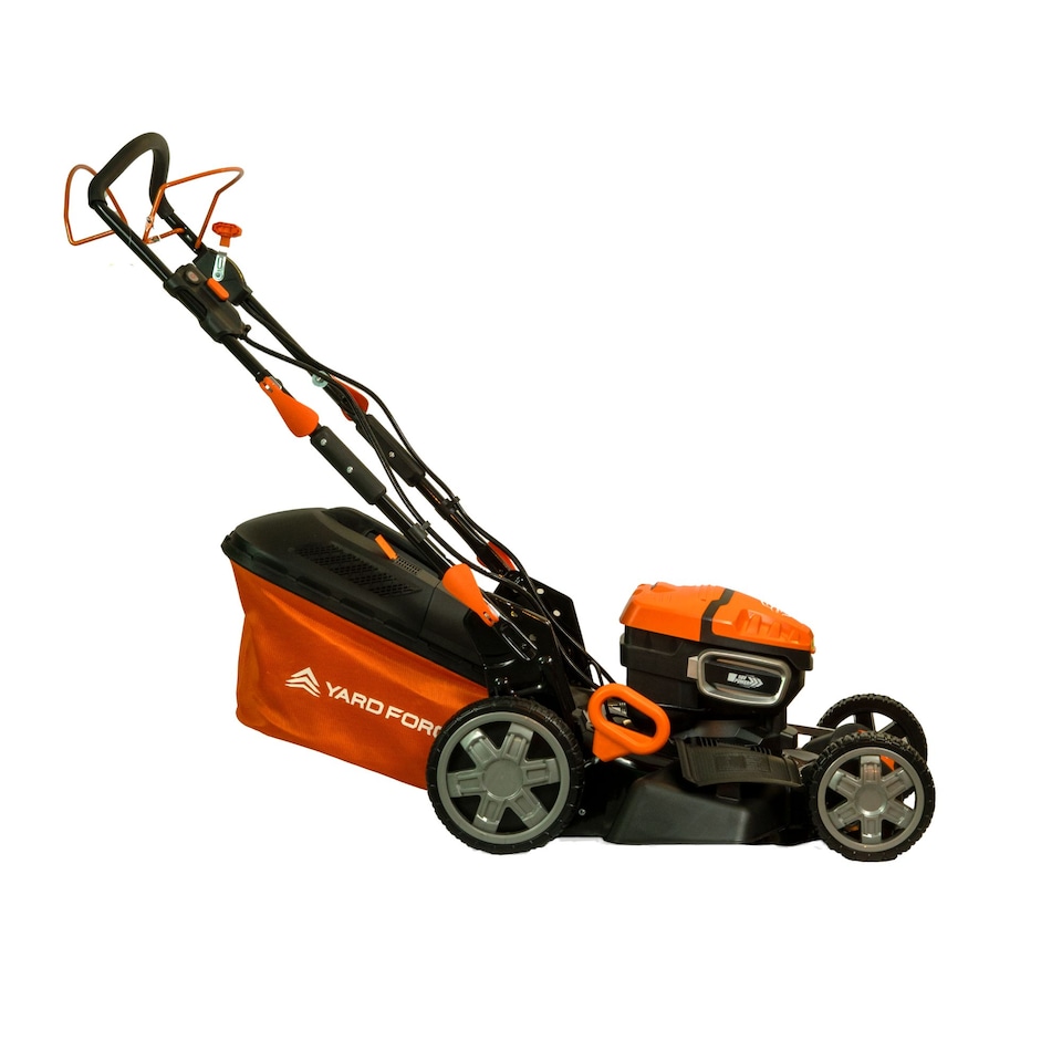 image 1 of Yard Force 58V LFP 46cm Premium Brushless Cordless Self-Propelled Lawnmower with Variable Speed - 60L Capacity, 7 Cutting Heights, Mulching Function