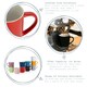 image 2 of Argon Tableware 4x Coloured Coffee Mugs - Yellow - 350ml - Tea Mug Latte Mug Cappuccino Mug Drinking Mug Yellow