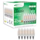 image 1 of BELL Lighting E14 SES LED Filament Candle 4.5W Light Bulb Warm White 2700K