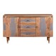 image 1 of Wilton 2 Doors 3 Drawers Sideboard - Acacia Wood - L40 x W140 x H80 cm Brown