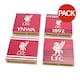 image 1 of Liverpool FC Pallet Coaster Set (Pack of 4) - Red/White - One Size