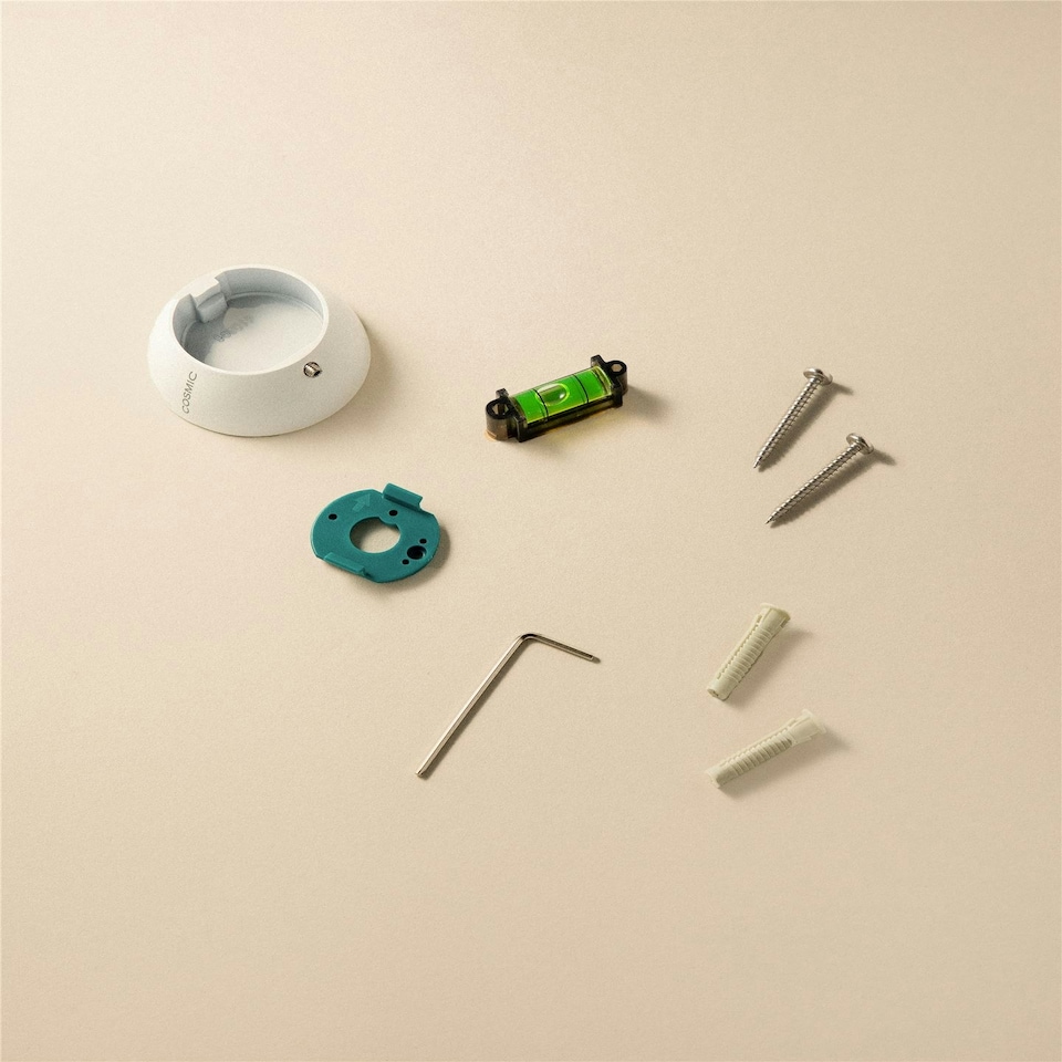 image 1 of Cosmic Wall Mounted Towel Rounded Hook with Durable Stainless Steel Green